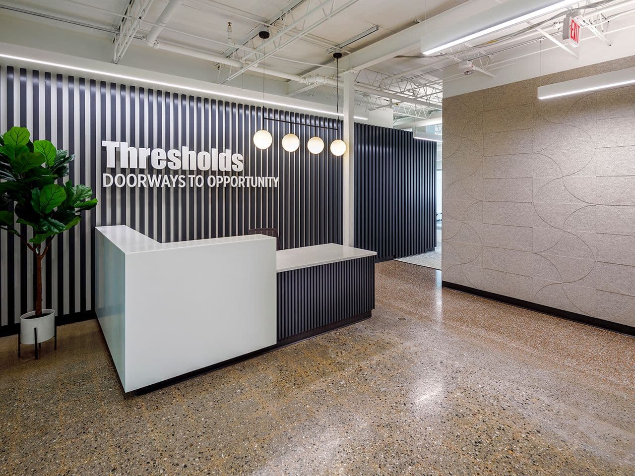 Thresholds Reception Area