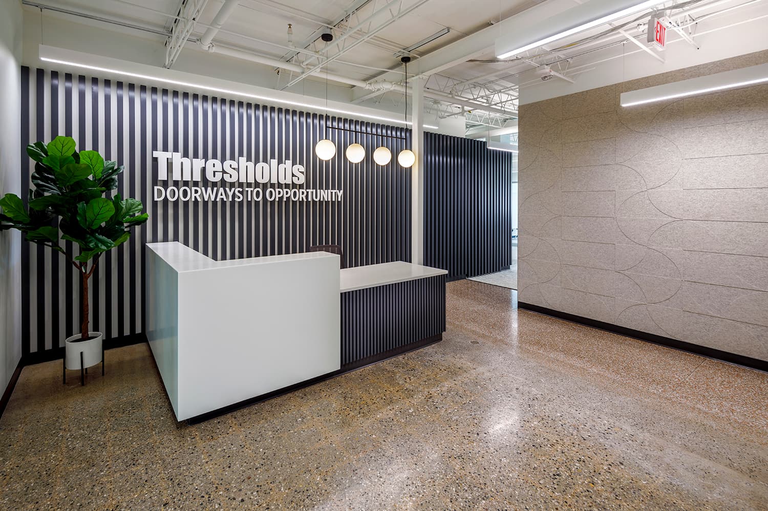 Thresholds Reception Area