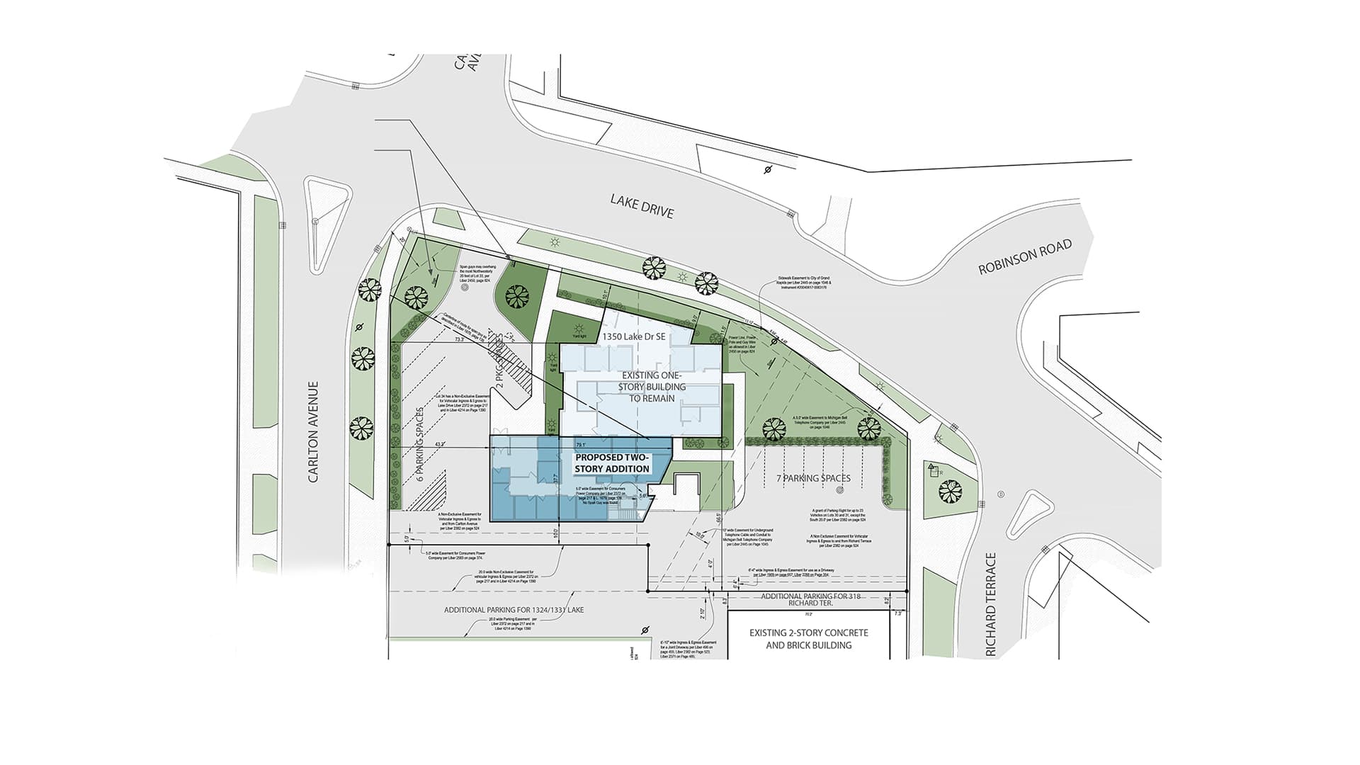 Eastown Vet site Plan