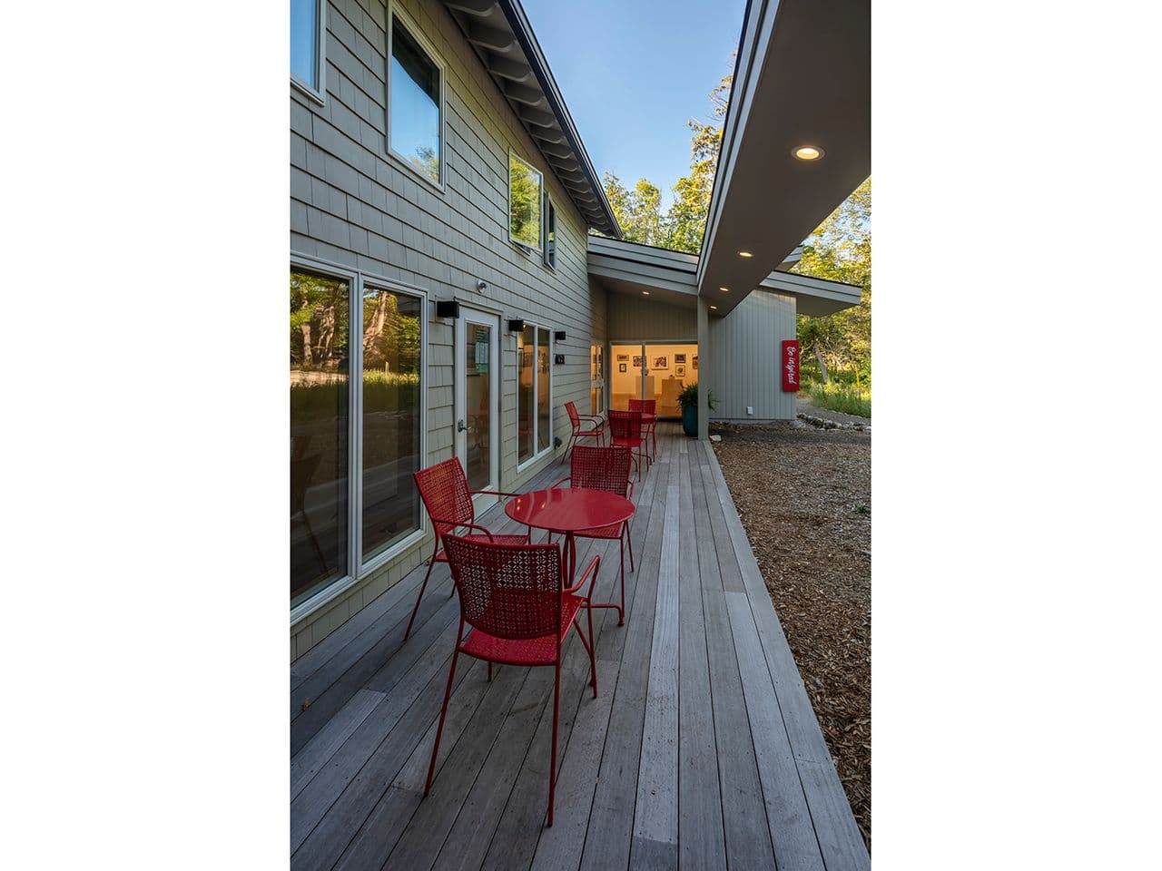 Glen Arbor Arts Center Deck 