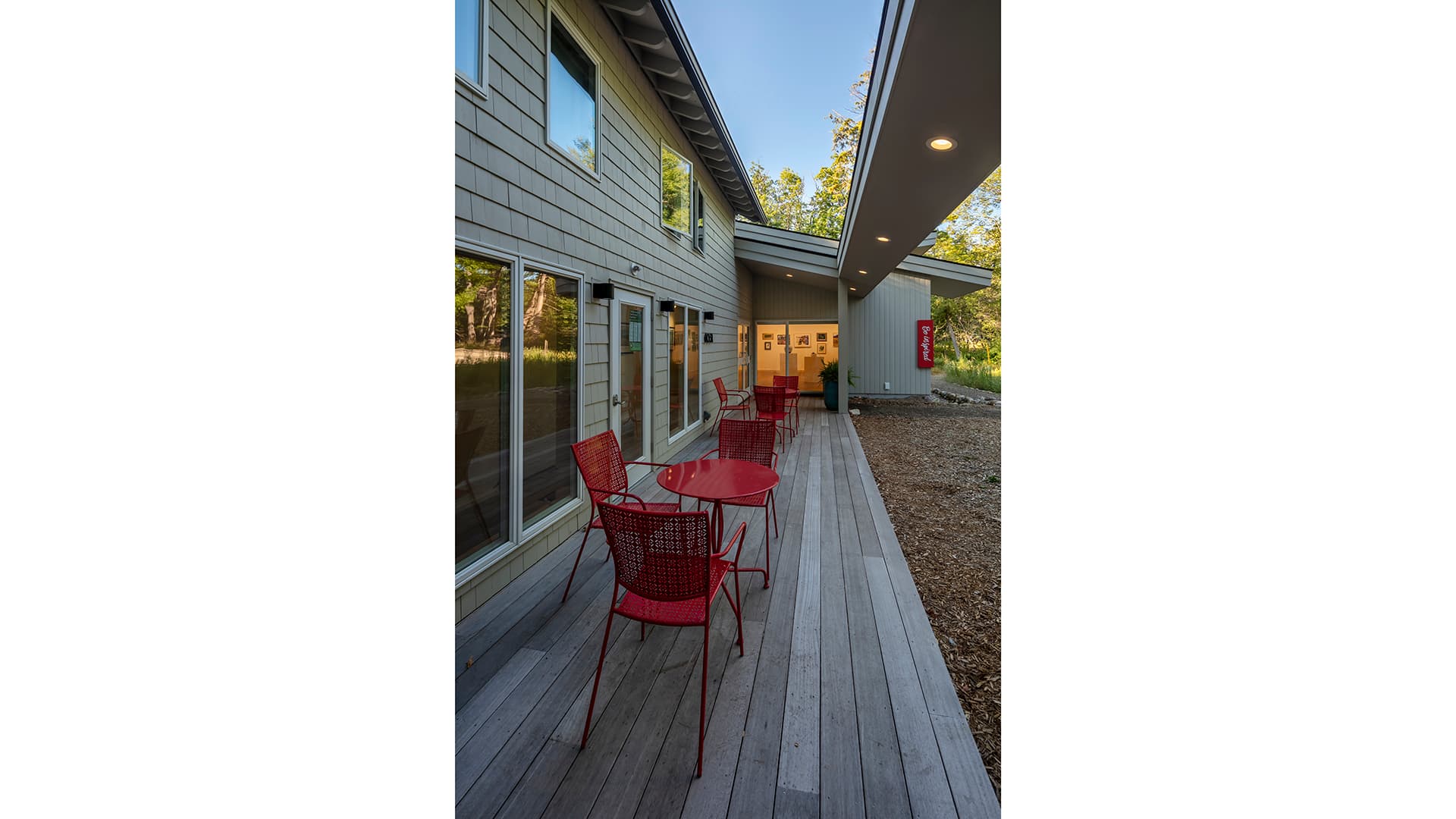 Glen Arbor Arts Center Deck 