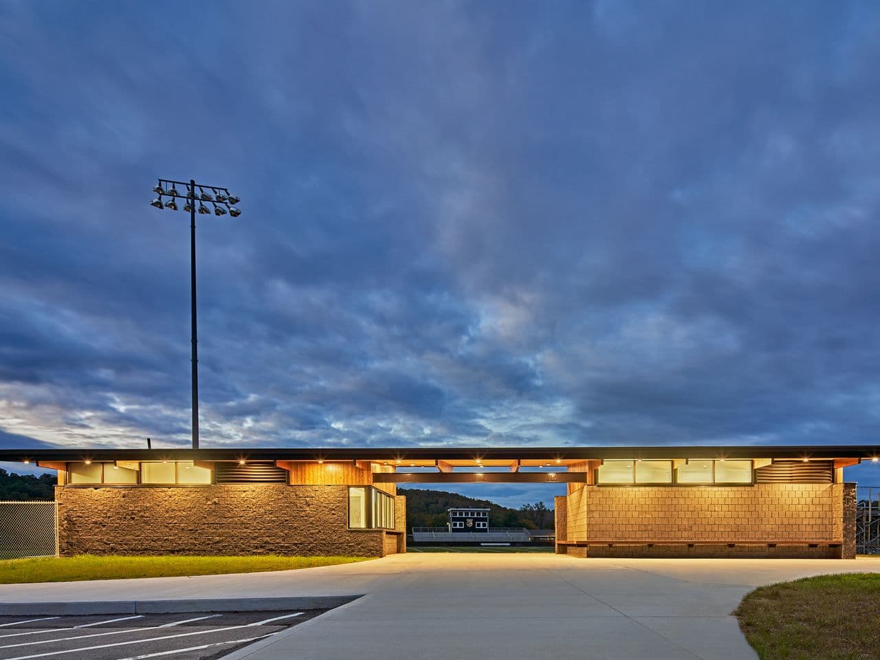 Glen Lake Team Rooms Elevation