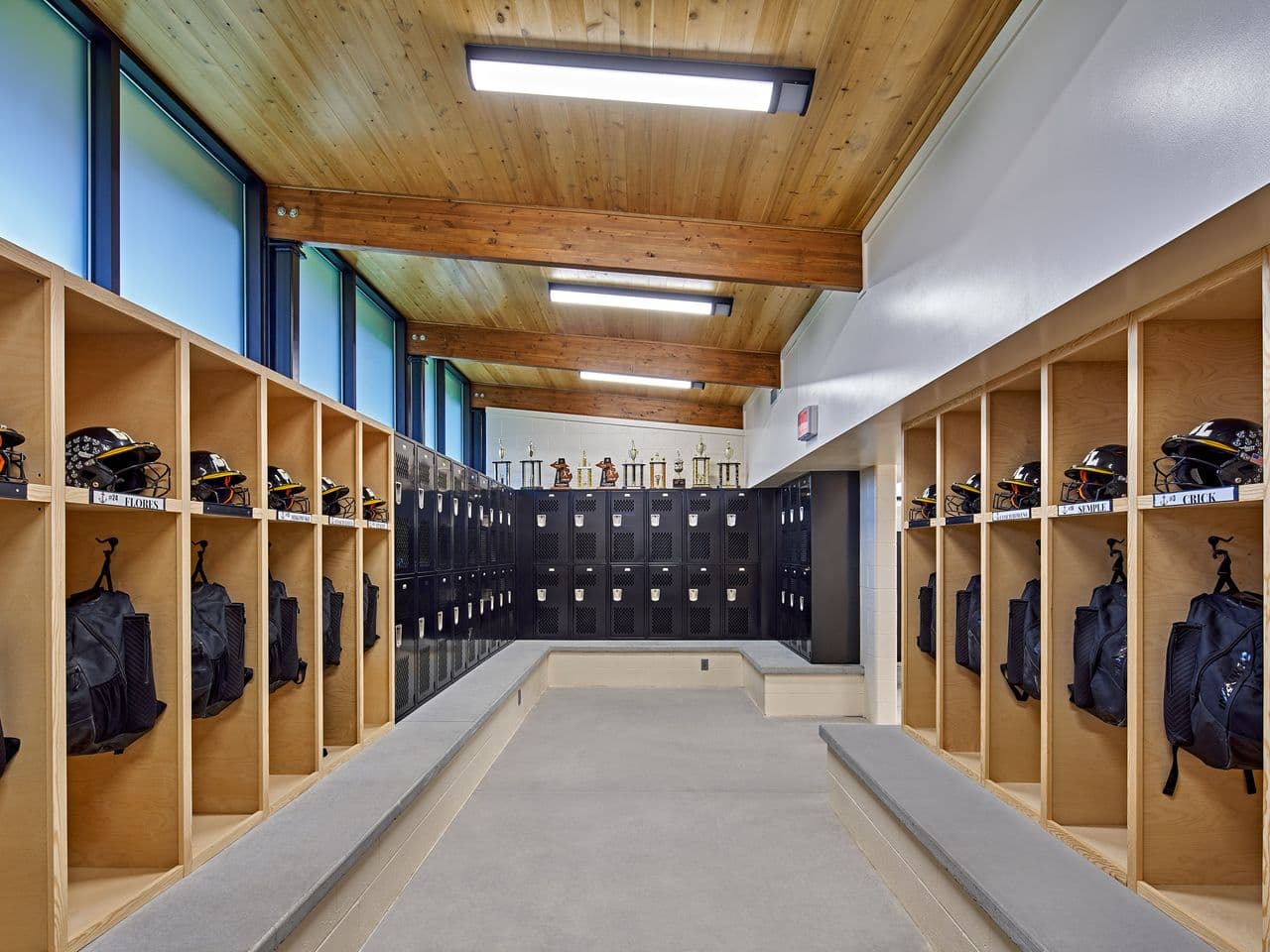 Glen Lake Community Schools Team Room interior 