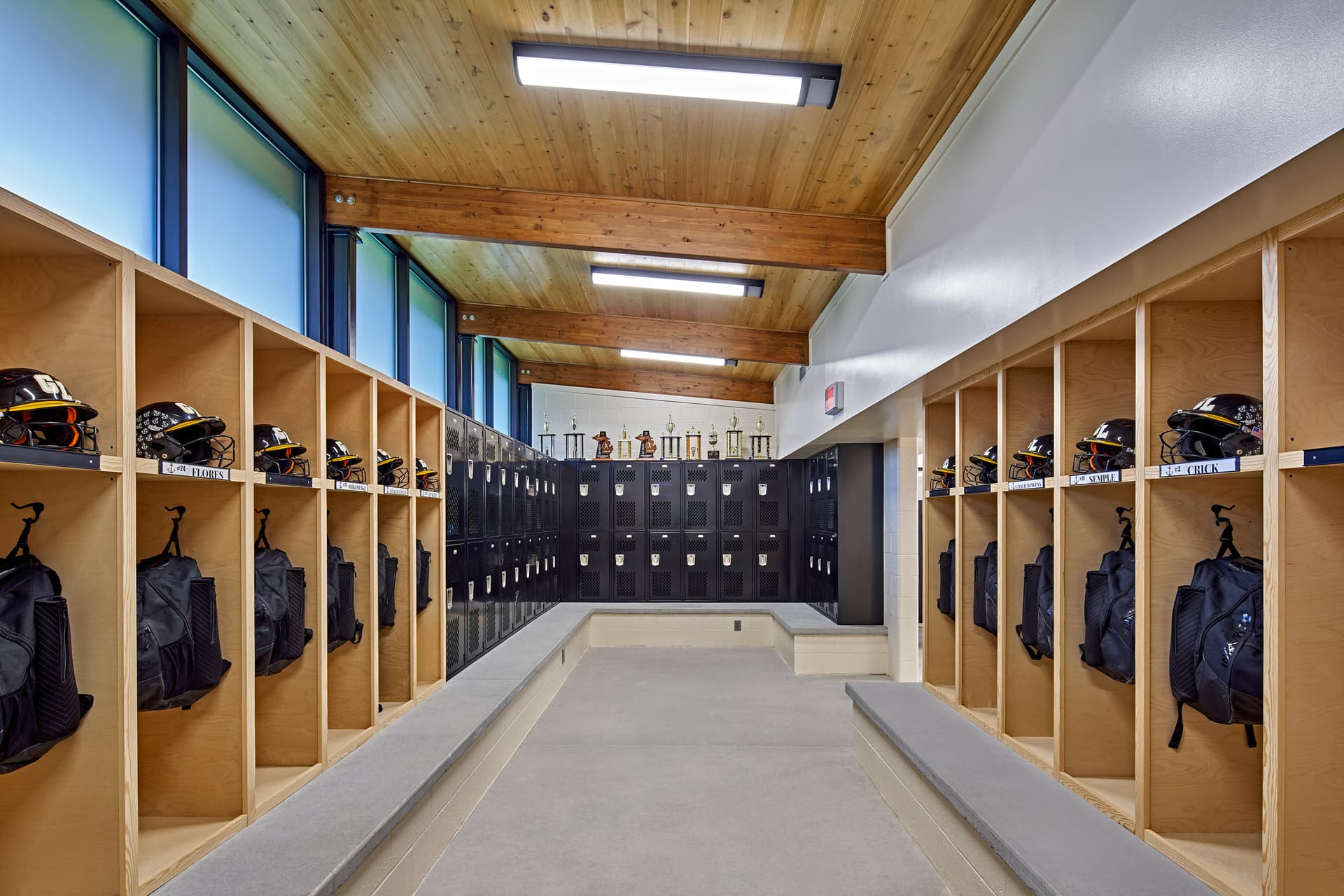 Glen Lake Community Schools Team Room interior 