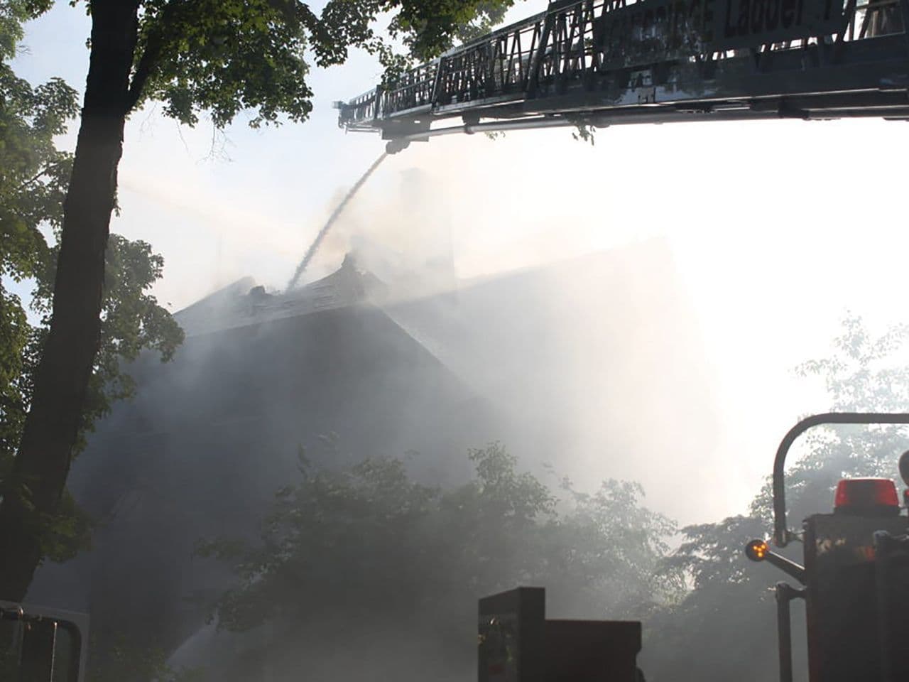 Belmont fire