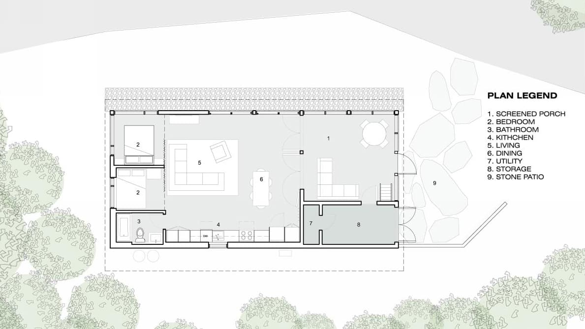 Berkshire Cabin Plan