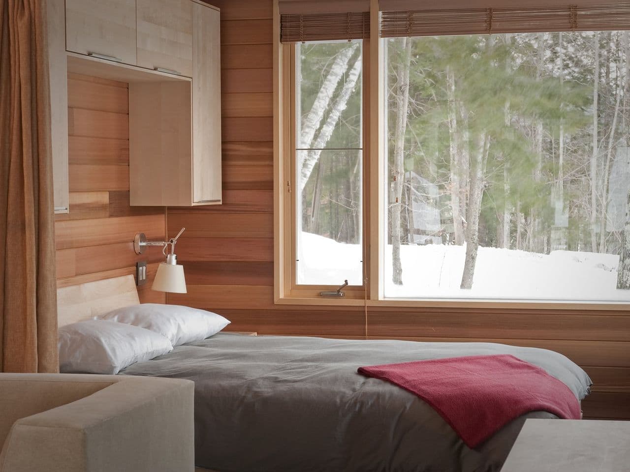 Berkshire Cabin sleeping nook