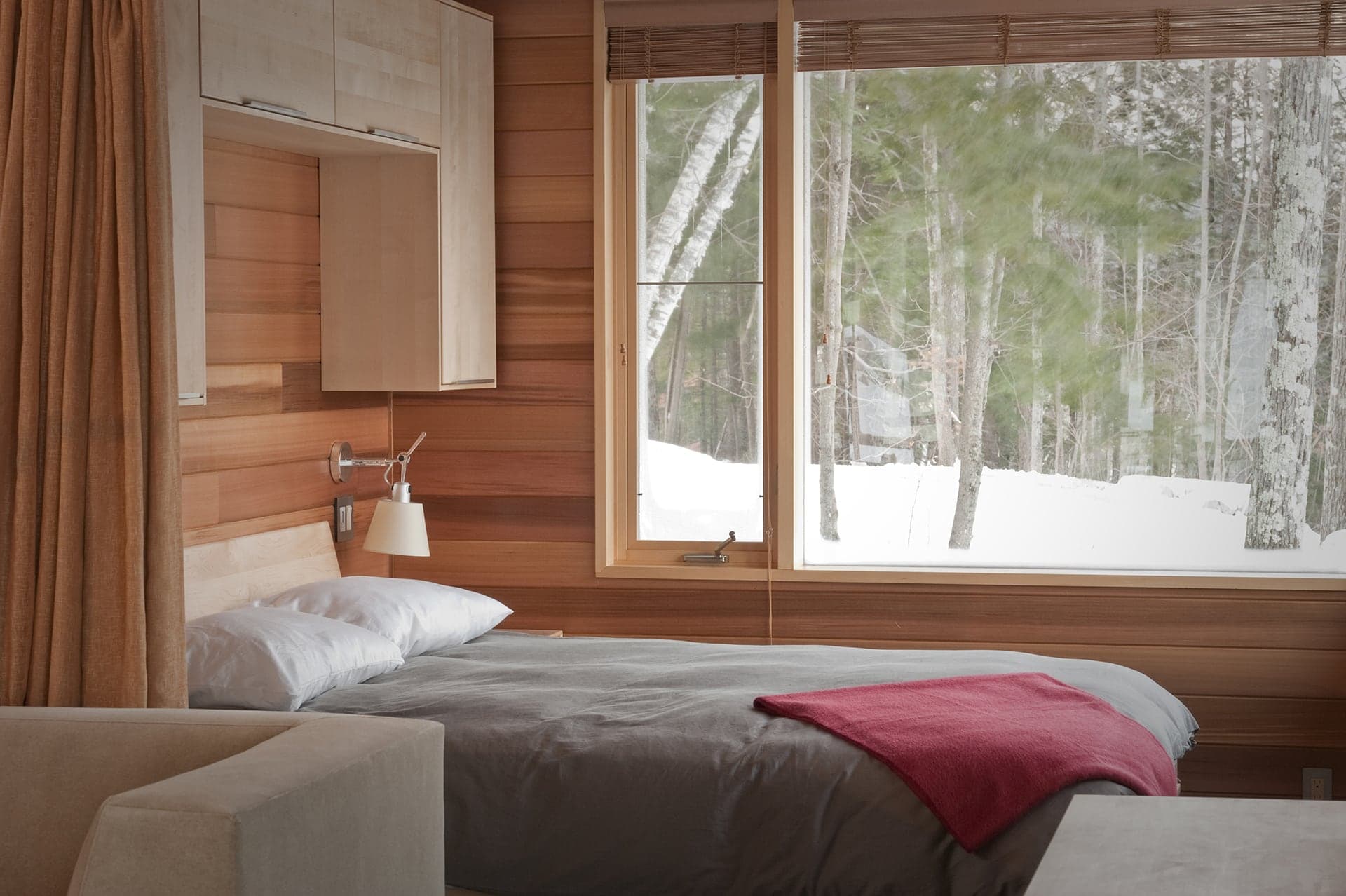 Berkshire Cabin sleeping nook