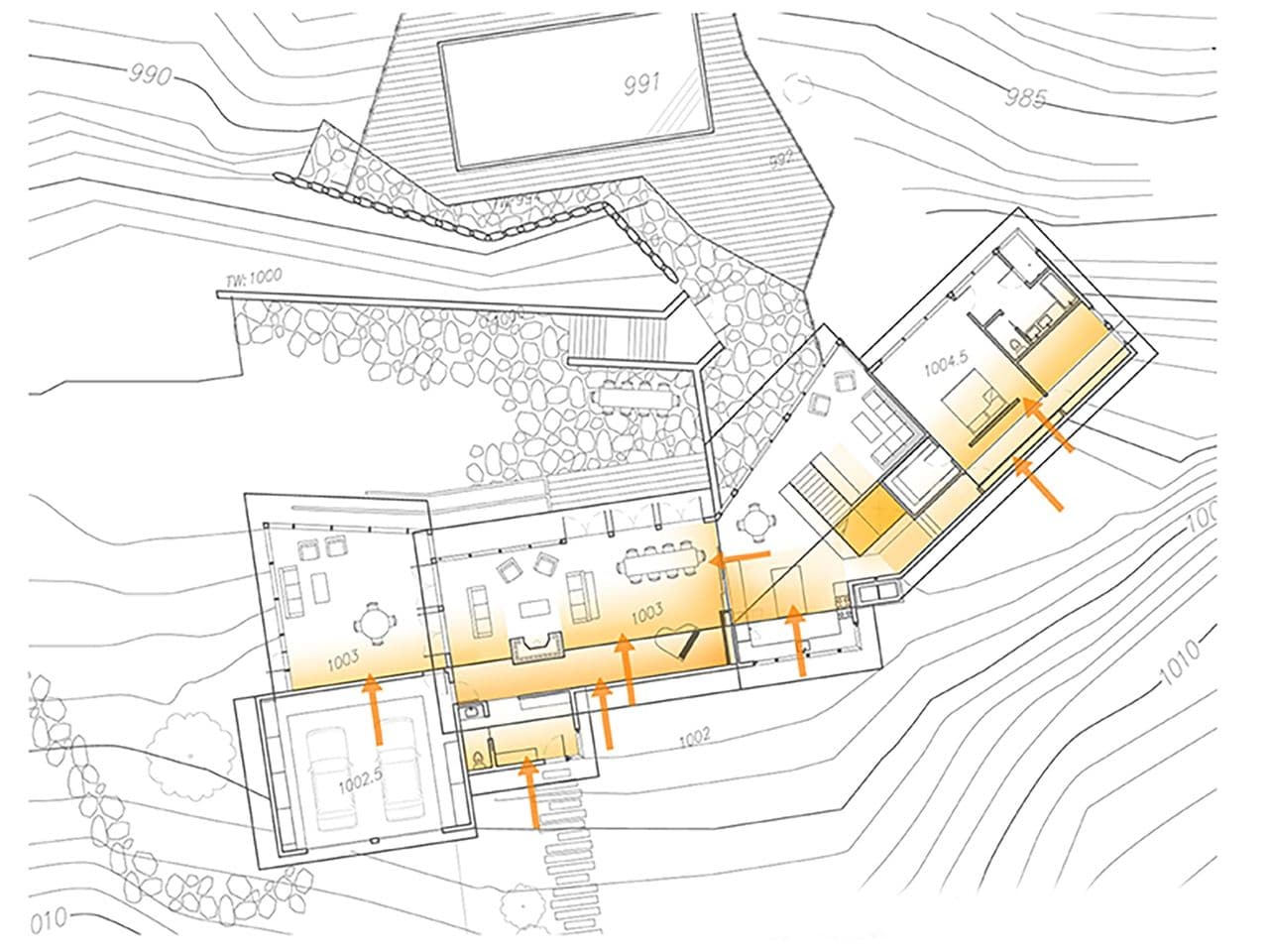 Berkshire Ridge process