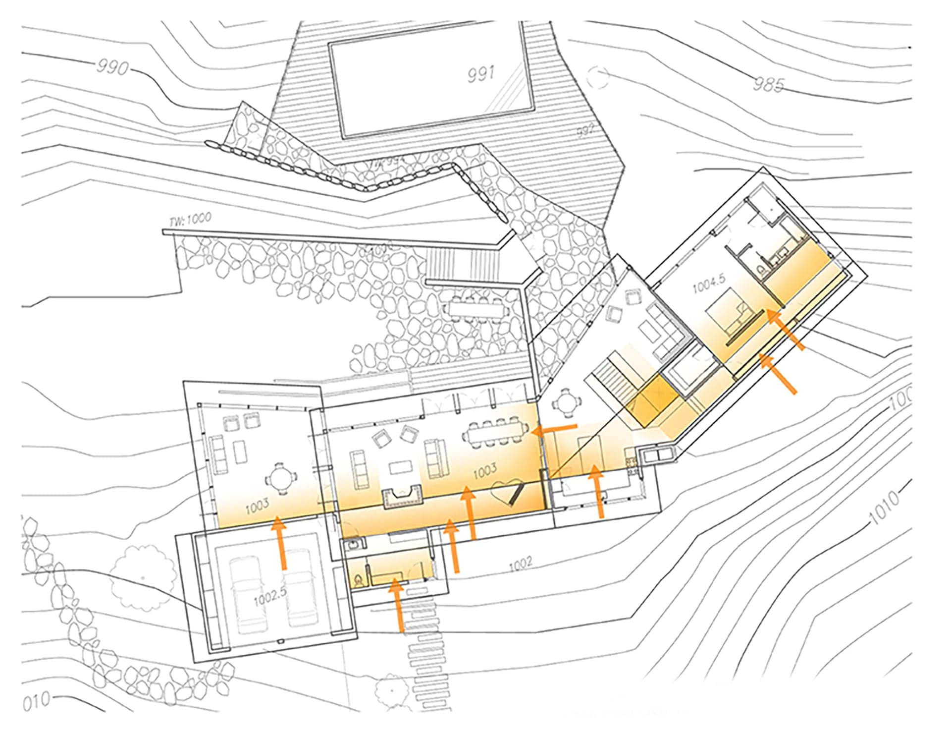 Berkshire Ridge process