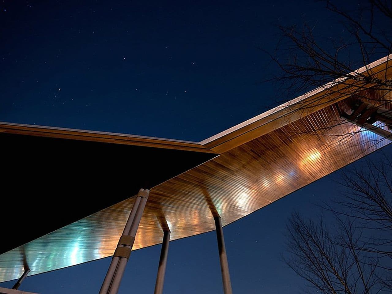 Don River Park Pavillion roof