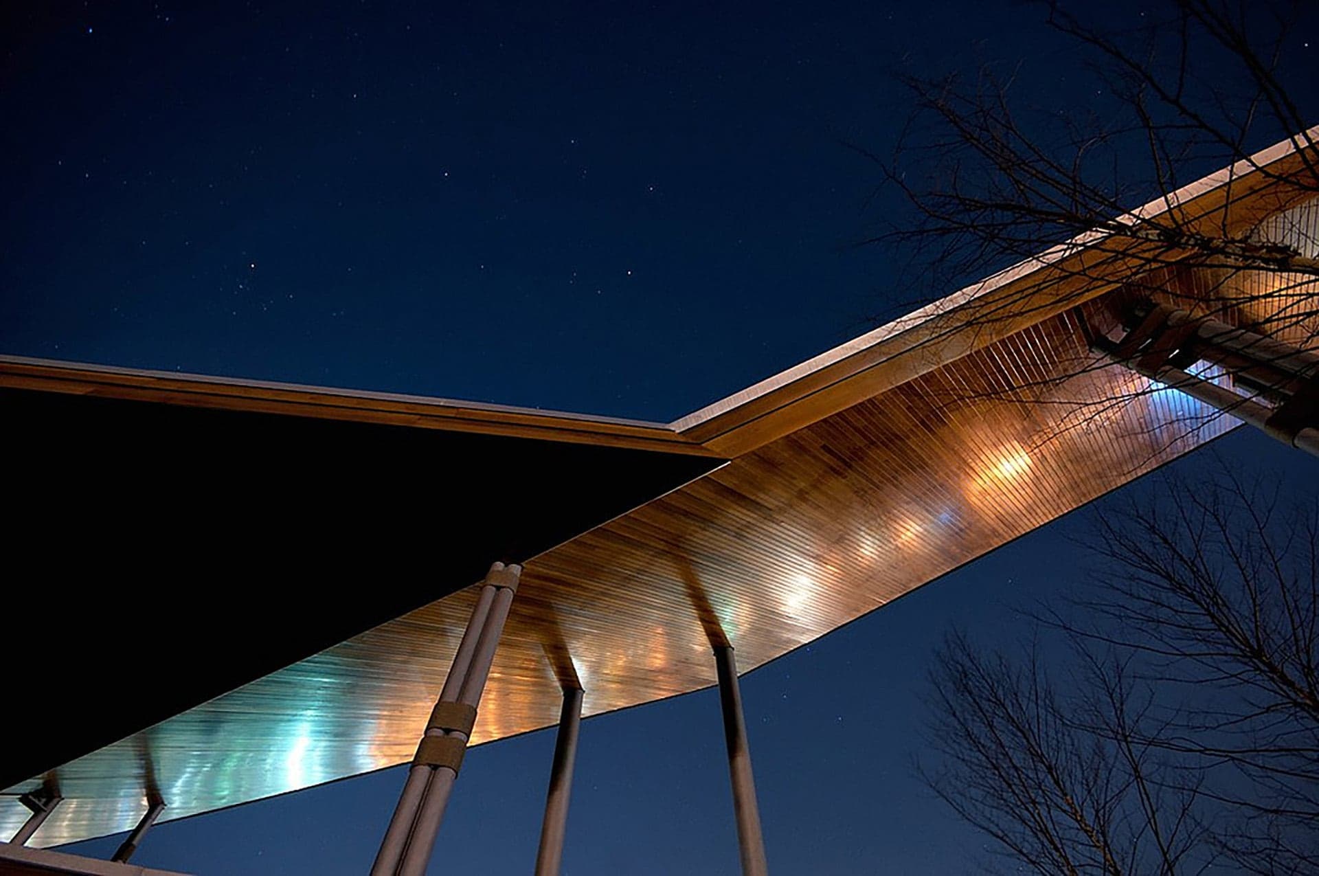 Don River Park Pavillion roof