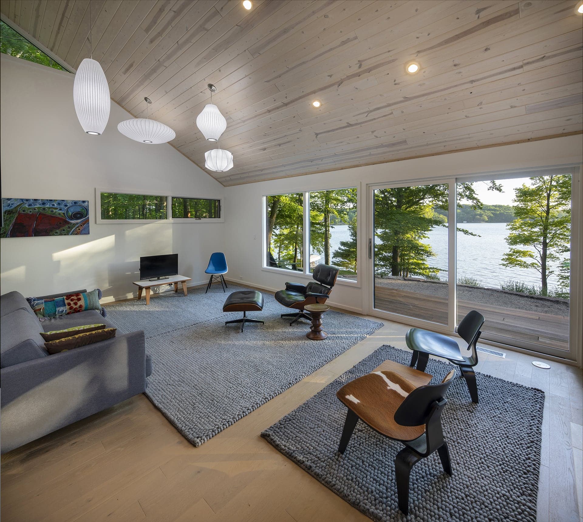 Hamlin Lake living area