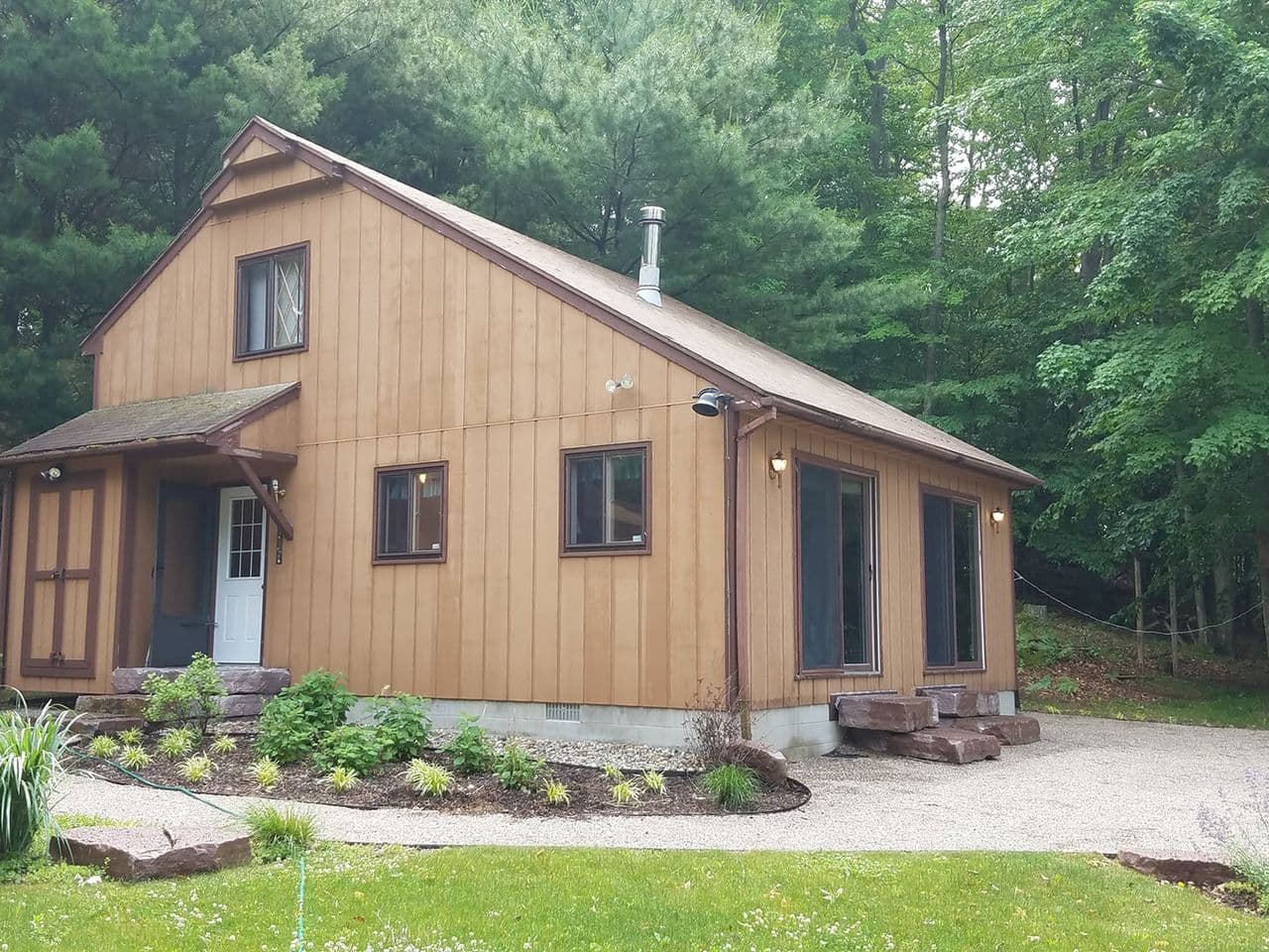 Hamlin Lake original self-built cabin