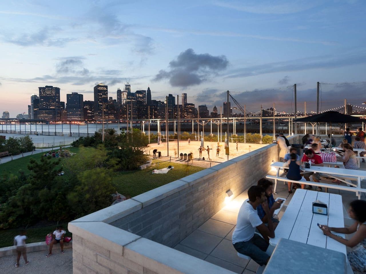 Harborview Cafe, Brooklyn Bridge Park