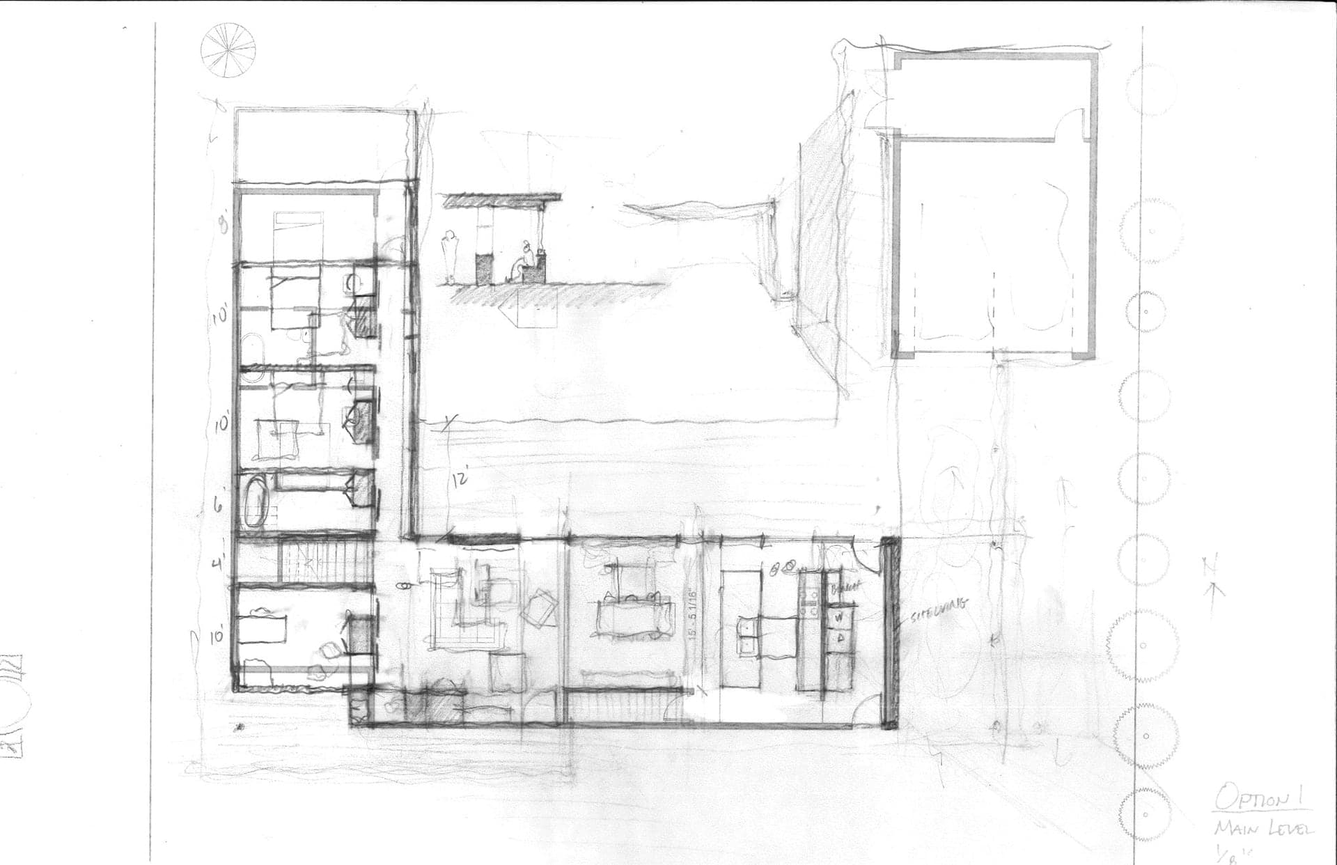 Romence Place floorplan sketch