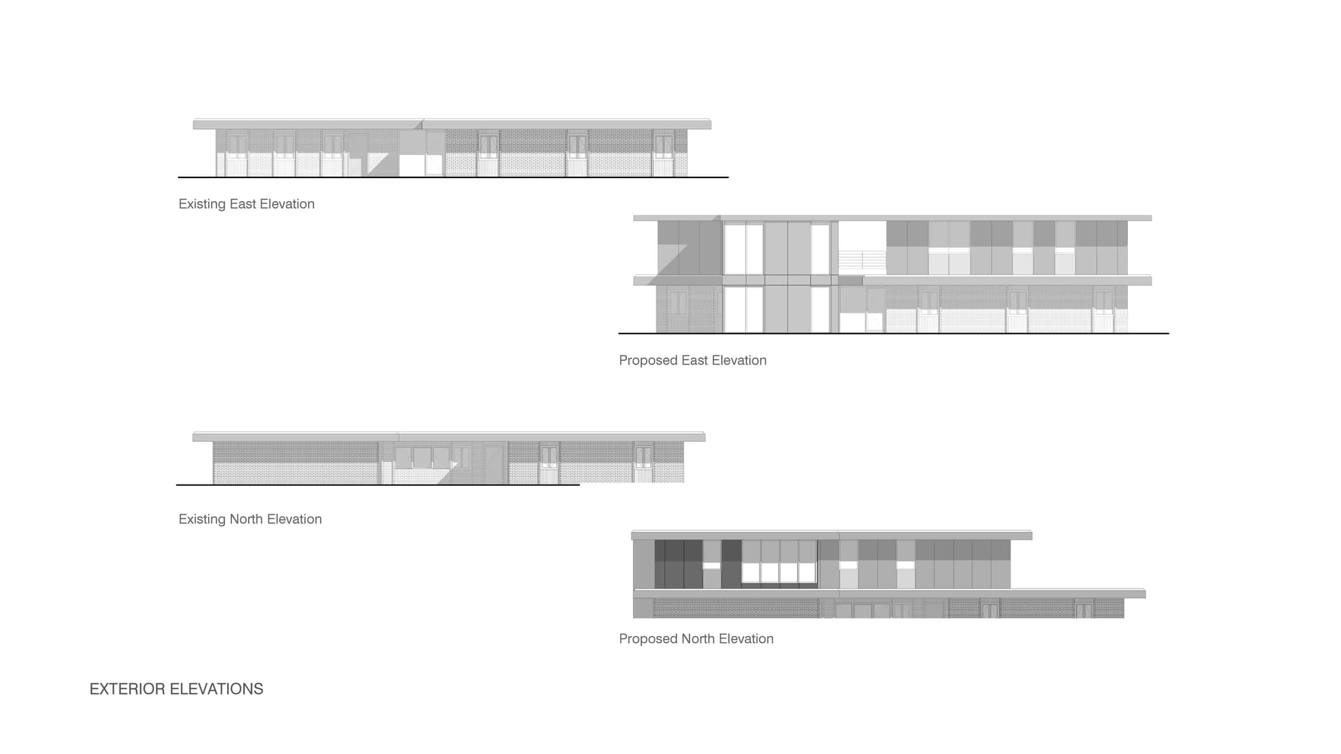 Ten West Exterior Elevations