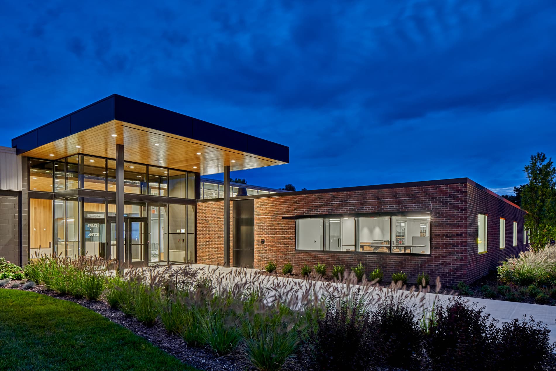 Van Dyken Mechanical Building Entry